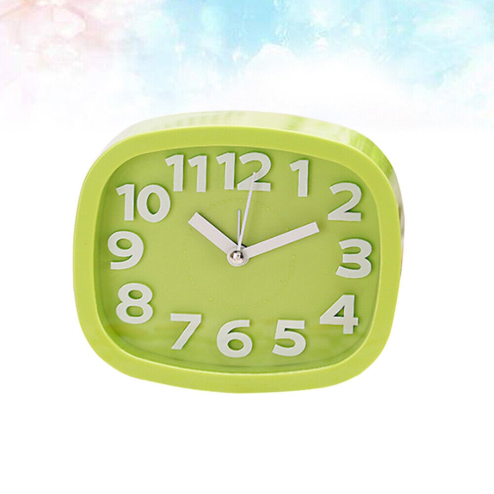 Non Ticking Desk Clocks Bedroom Decore Children Gift Student