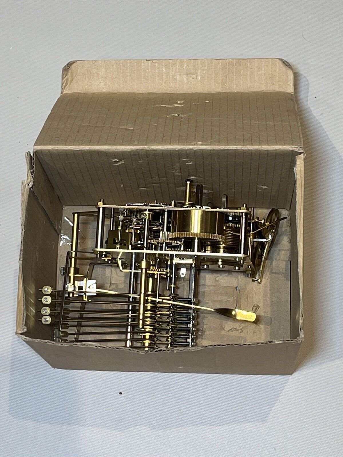 NOS - Hermle Grandfather 1051-850 SK Triple Chime 85 cm Clock Movement - (B1)