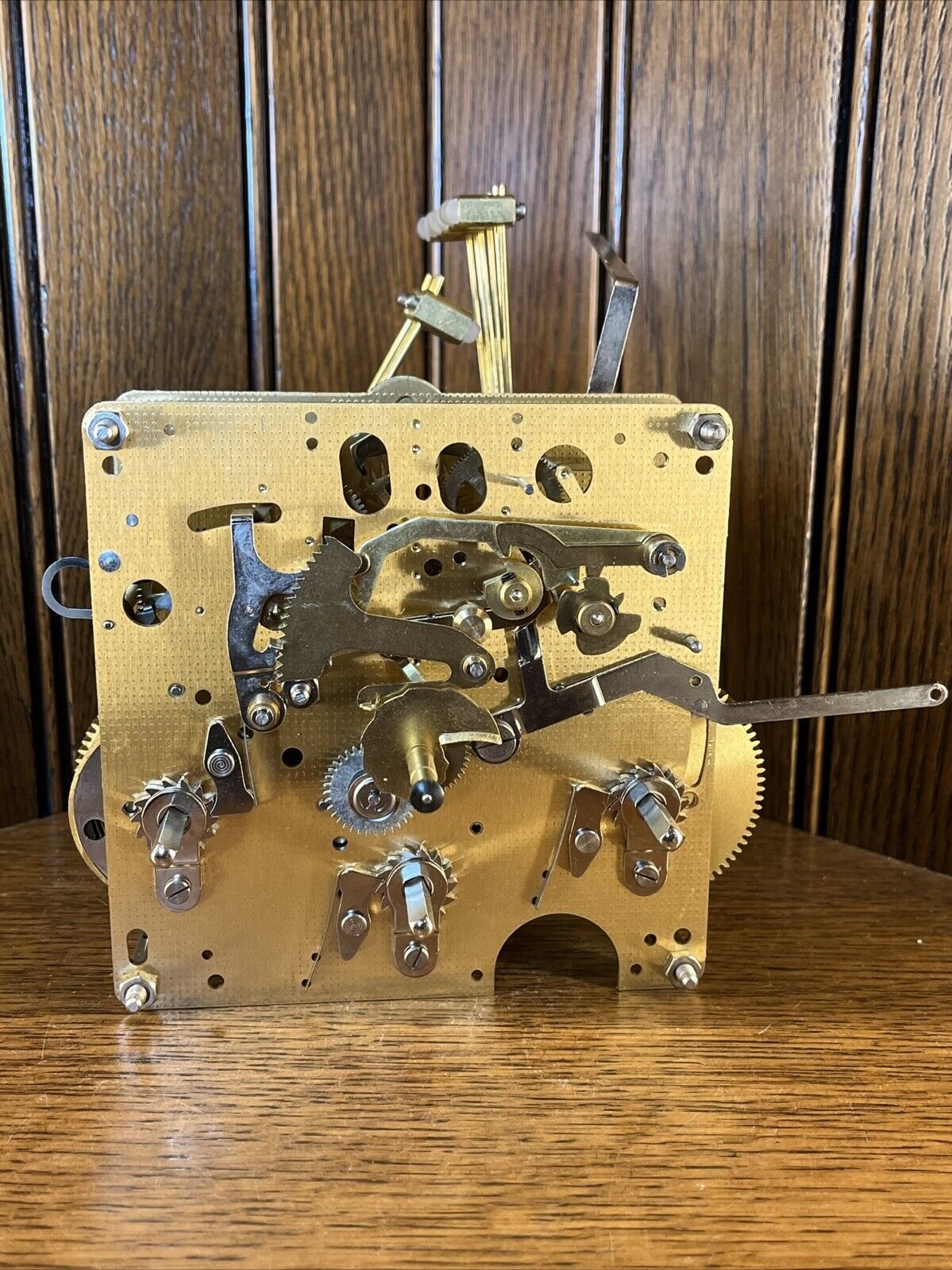 NOS Hermle Reguladora 1451-050 43cm Triple Chime Clock Movement FOR REPAIR (B)