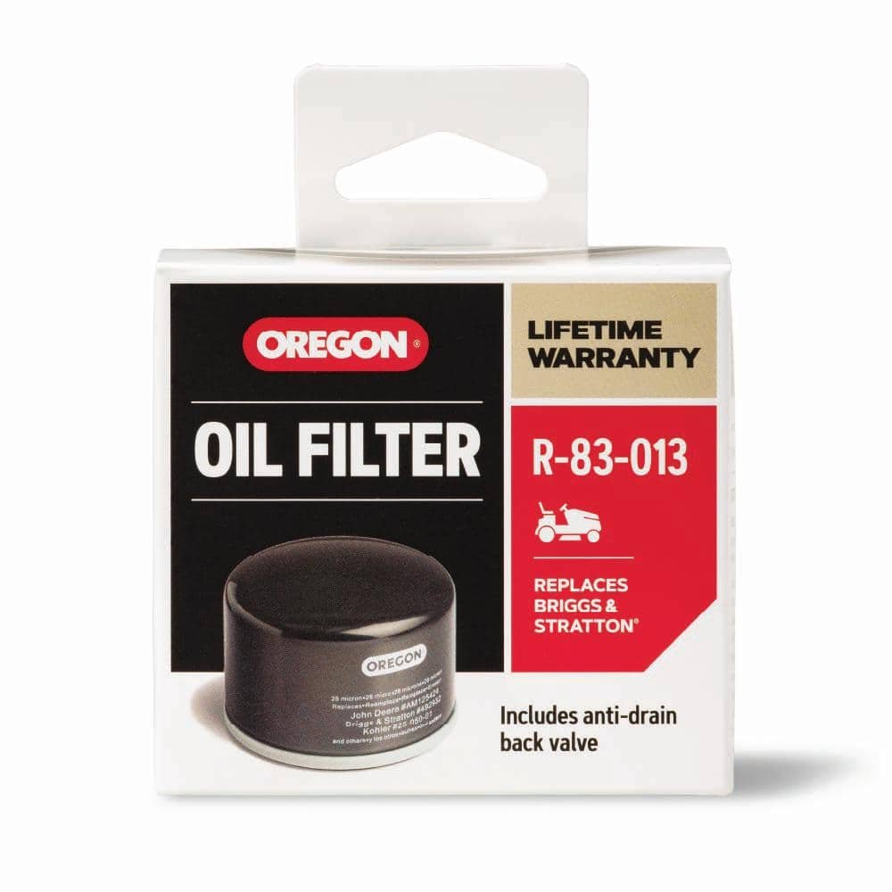 Oil Filter for Riding Mowers, Fits Briggs & Stratton Vanguard, Tecumseh, and...