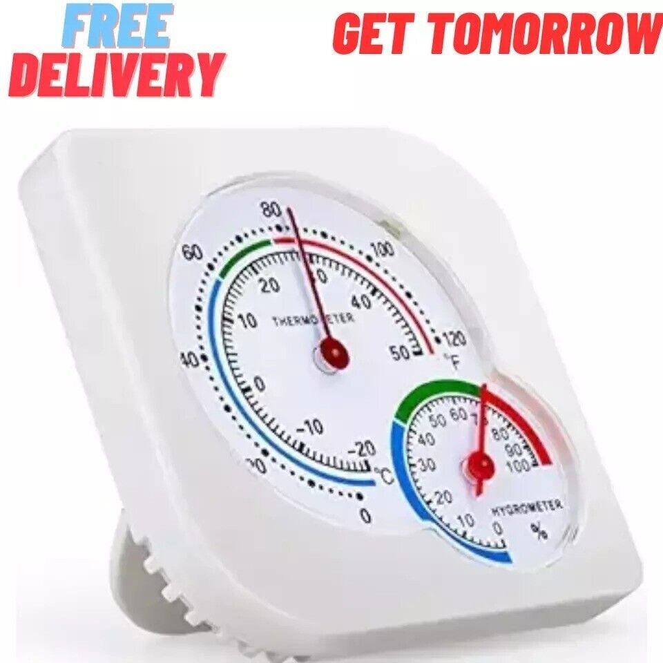 Outdoor/Indoor Thermometer Hygrometer Indoor Humidity Monitor Temperature Humidi