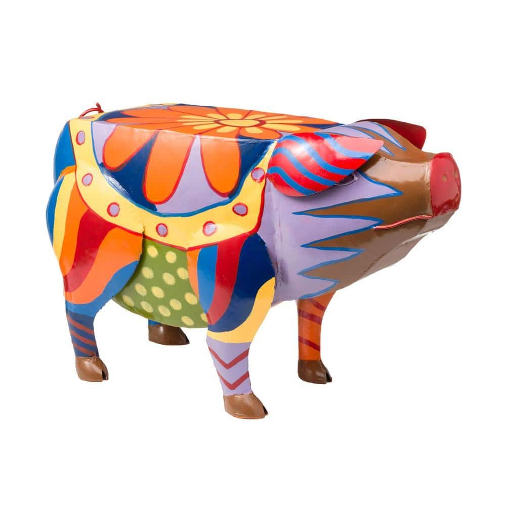 Pig Metal Outdoor Side Table
