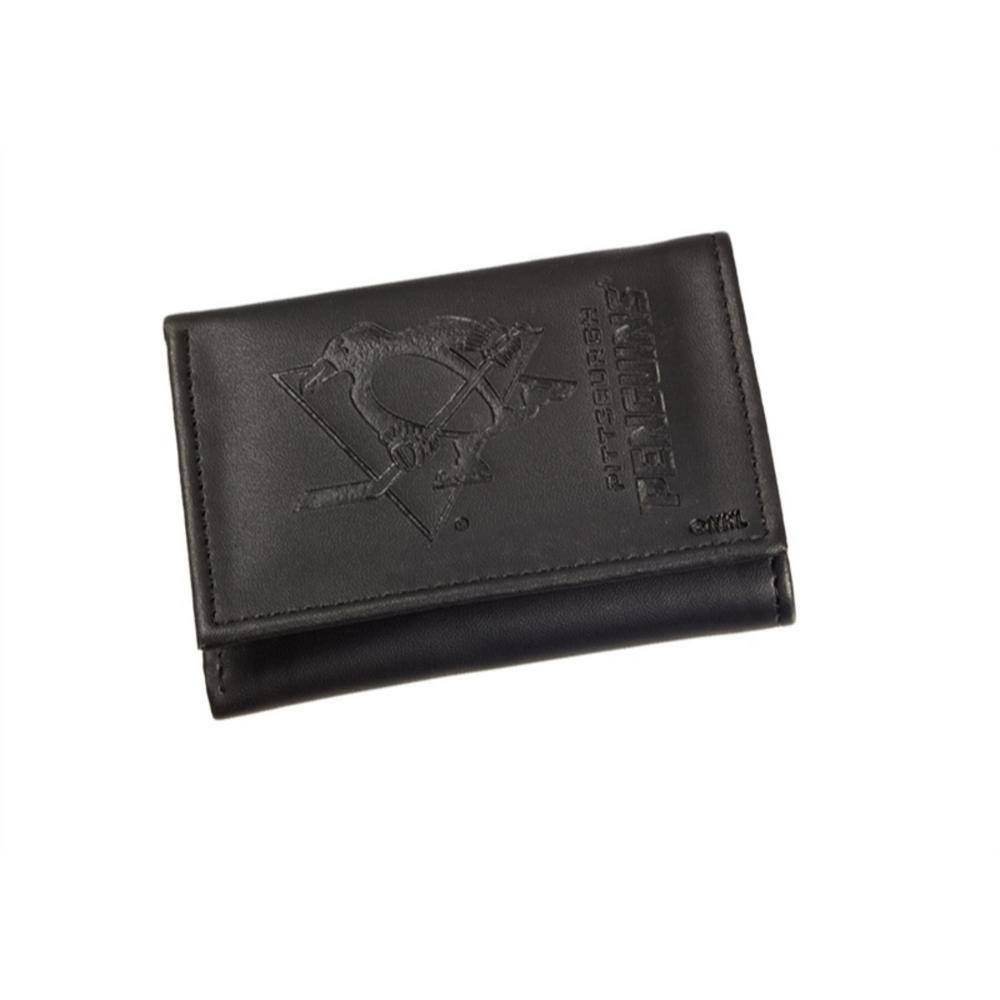 Pittsburgh Penguins NHL Leather Tri-Fold Wallet