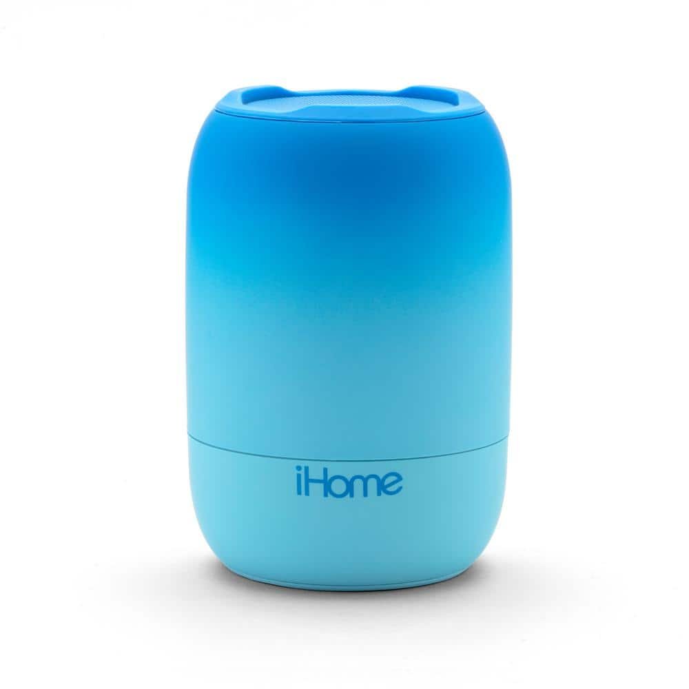 PLAYFADE Rechargeable Water-Resistant Portable Bluetooth Speaker, Blue