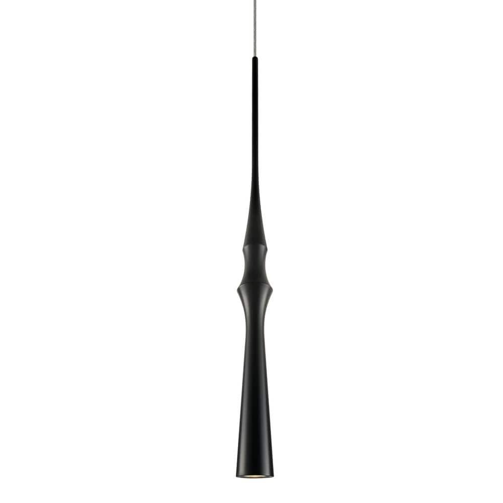 Polaris VMP26710BL 6-Watt Black ETL Certified Integrated LED Pendant With 2.25 in....
