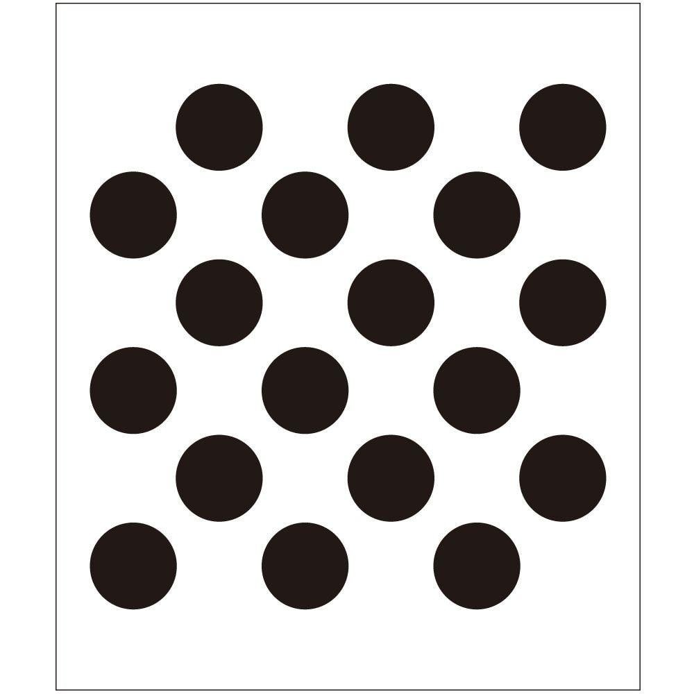 Polka Dot Painting Stencils