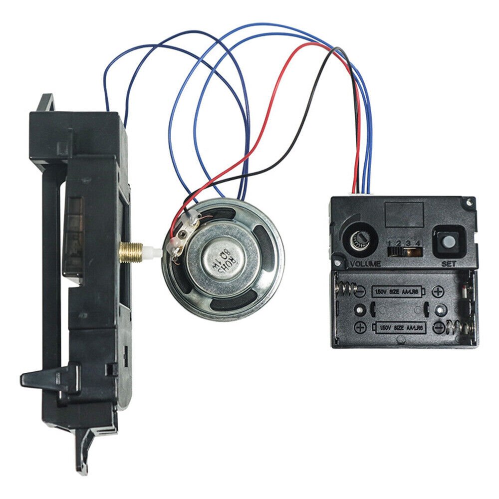 Quartz Wall Clocks Swing Mechanism Music Box Movement Chime DIY Kit Repair Parts