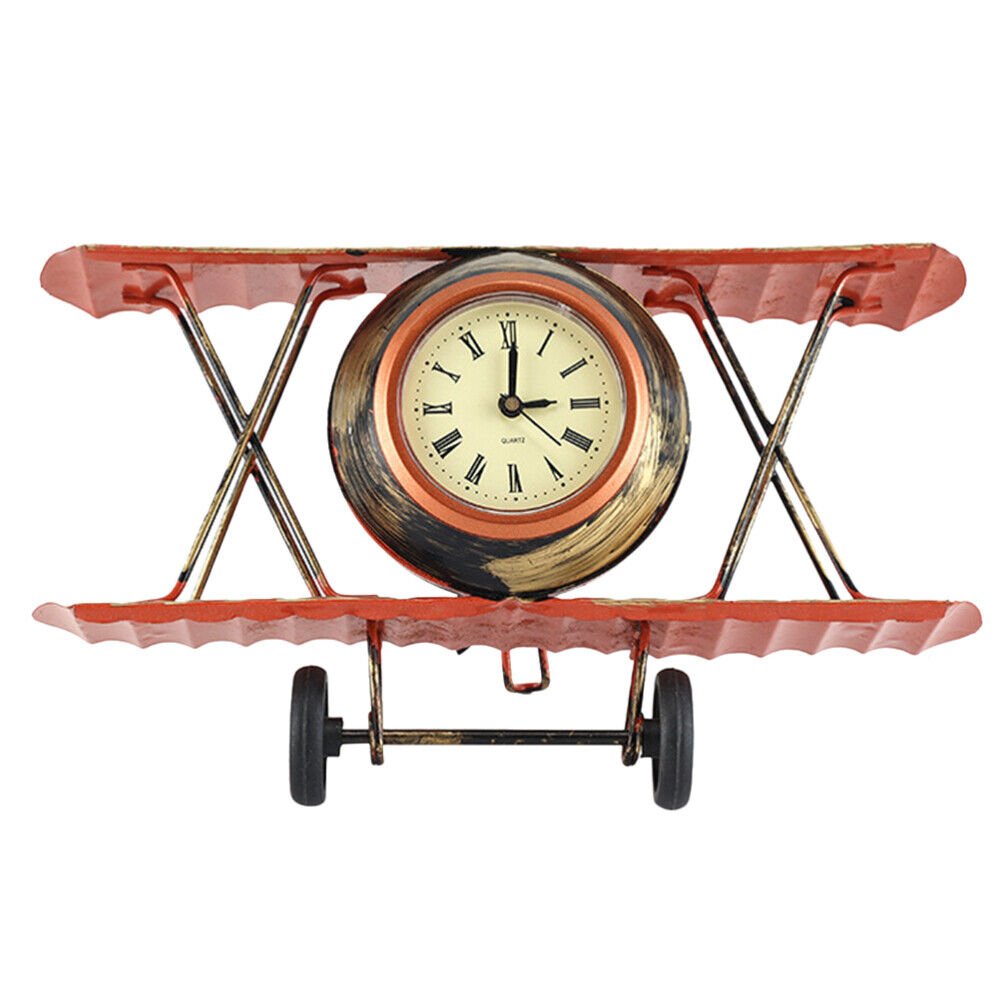 Retro Clock Table Clock Pastoral Clock European Style Clock Clock