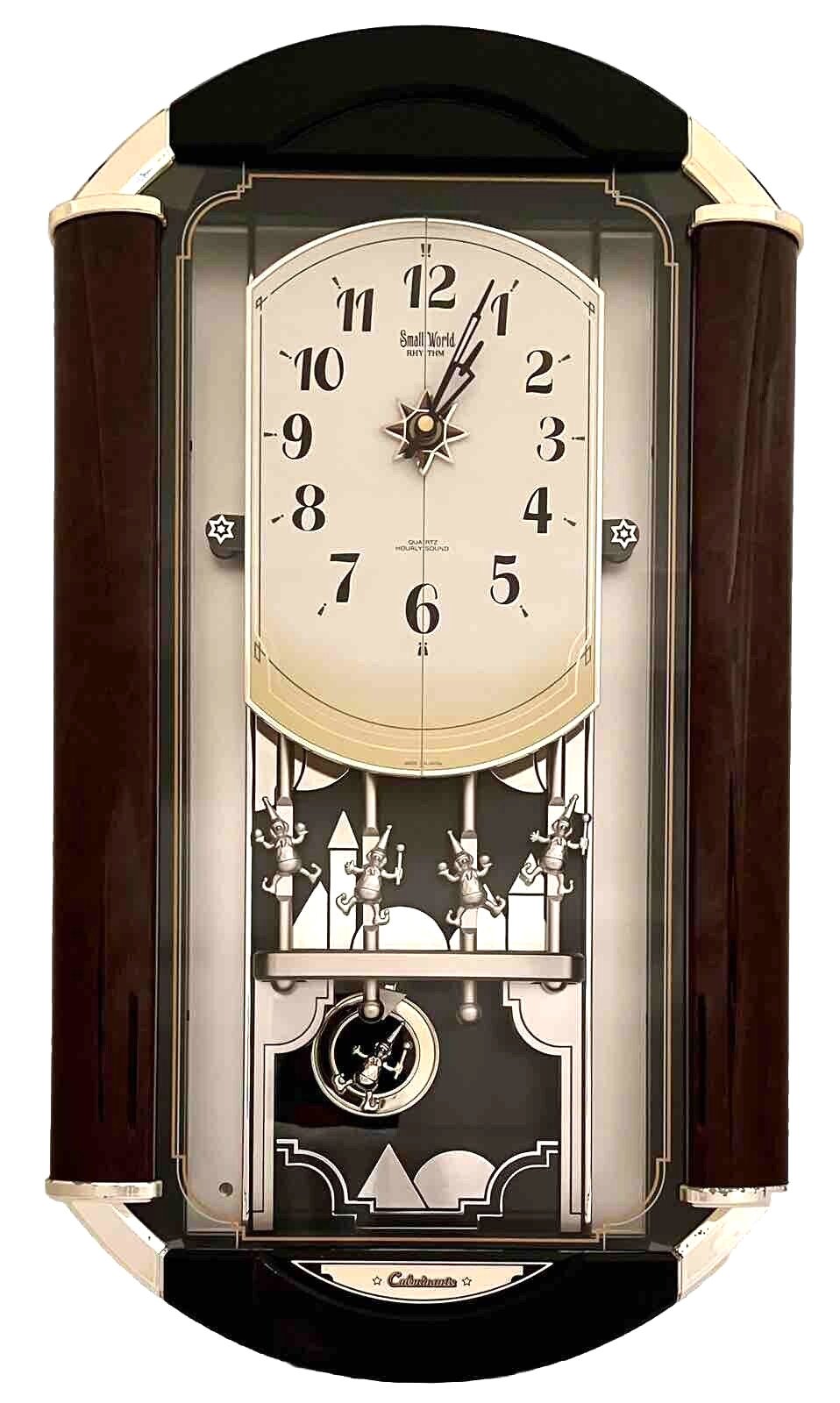 Rhythm Sound & Magic Motion Culminante Kaleidoscope DWS Wall Clock 4MJ849-R06