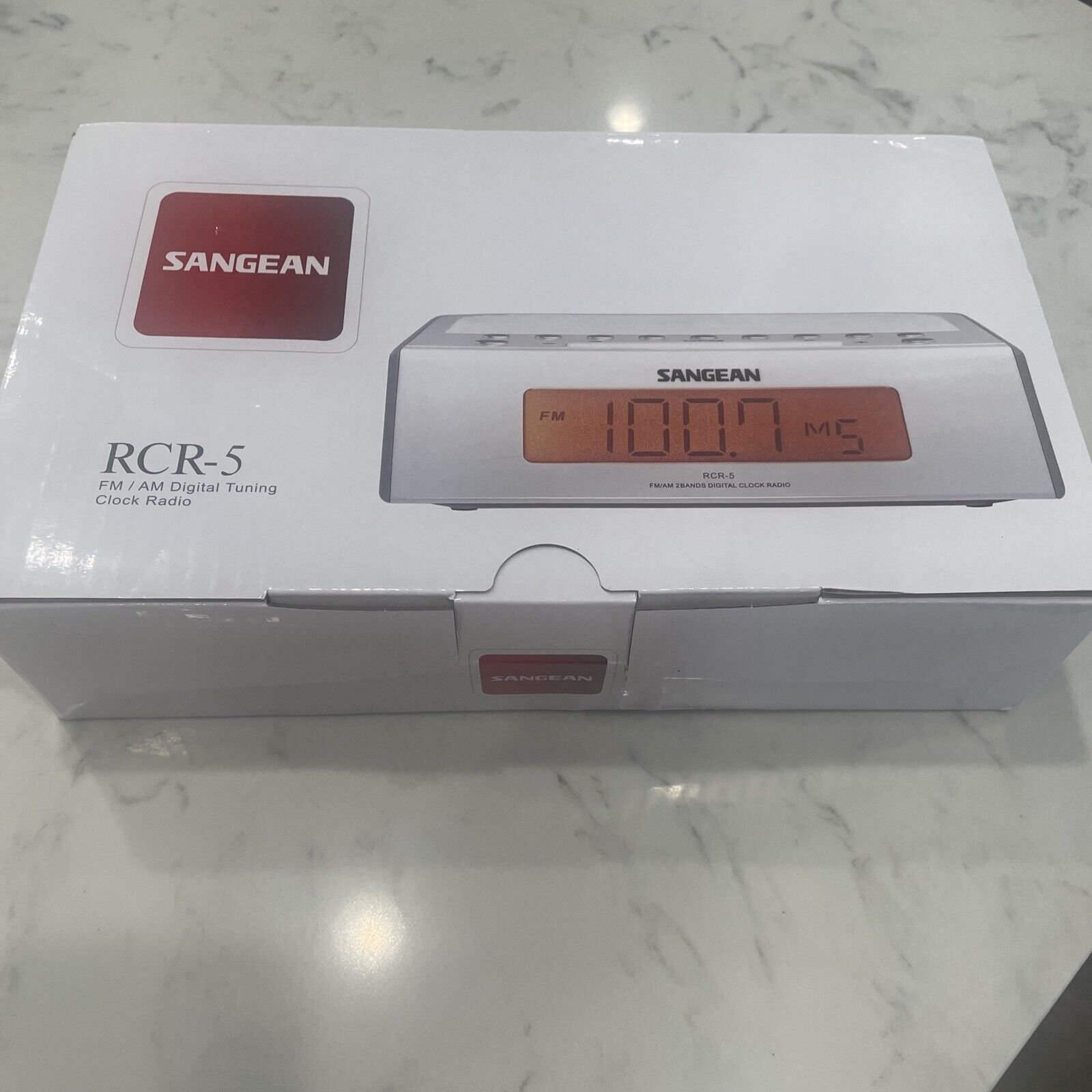 Sangean RCR-5 Digital Tuning AM/FM Alarm Clock Radio (dual alarms) nap mode @