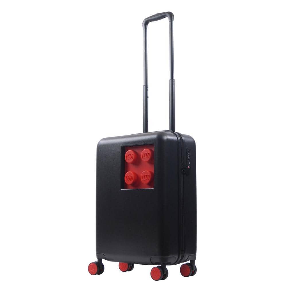 Signature Brick 2 x 2 Trolley 21 in. Carry-On Luggage Black/Red
