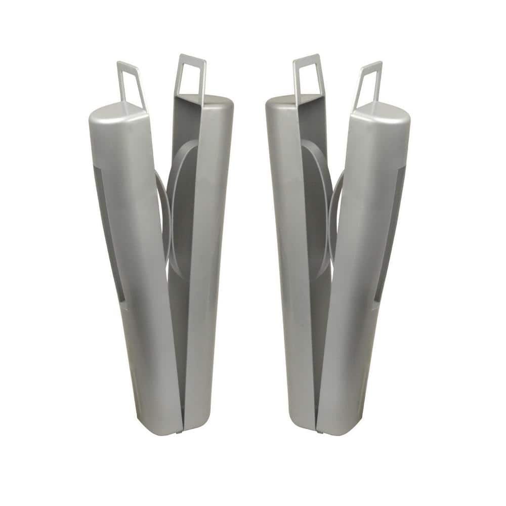 Silver Plastic Boot Shapers