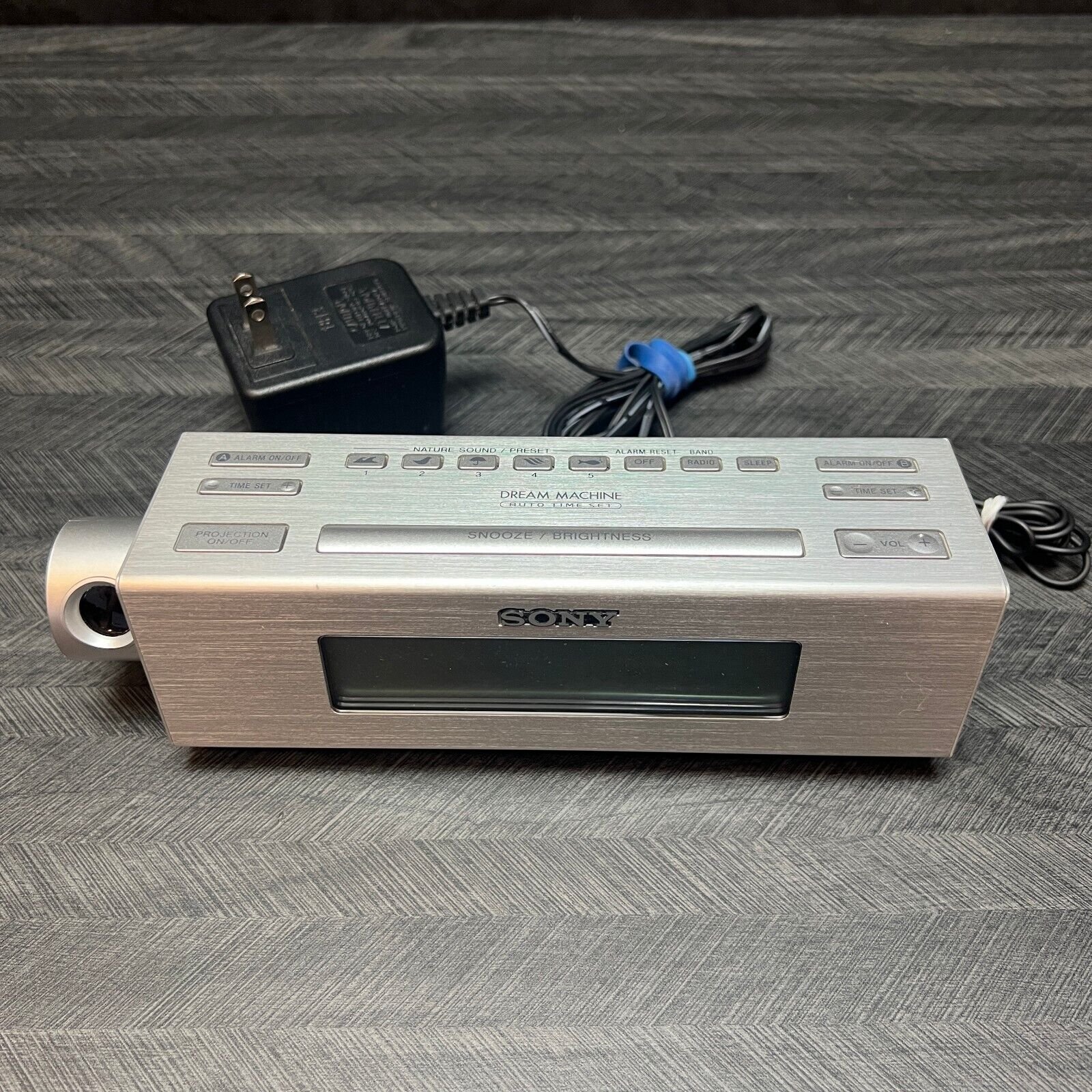 Sony Dream Machine ICF-C717PJ Alarm Clock Noise Machine Projector Tested Working