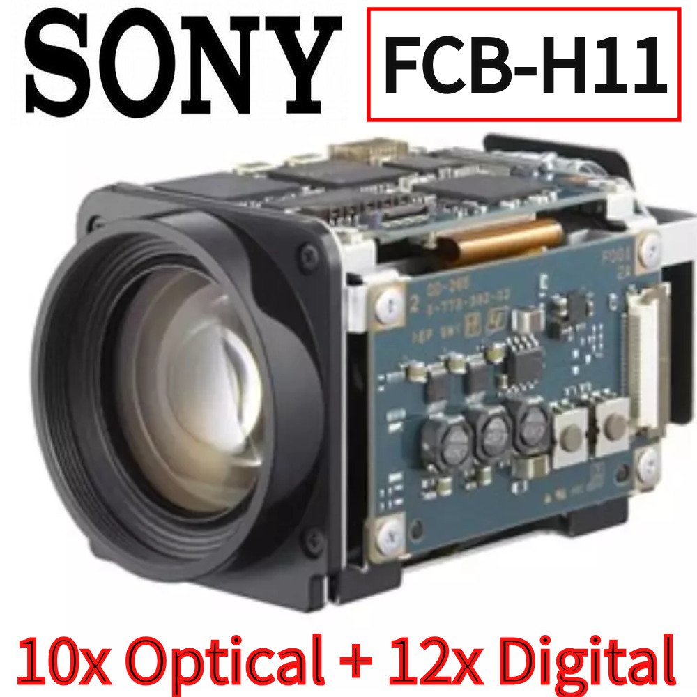 SONY FCB-H1110x Optical Zoom Camera Color Mini Analog HD Box Camera Module