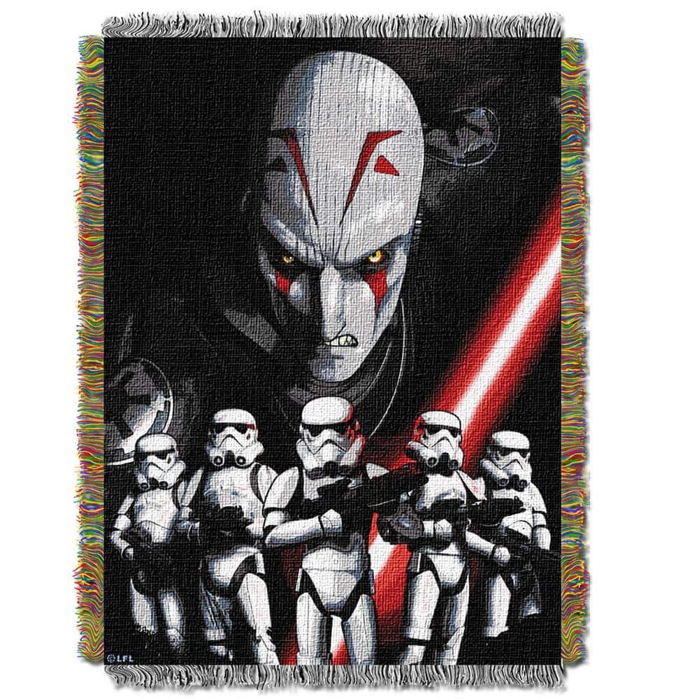 Star Wars, Rebel Storm Woven Tapestry Throw Blanket