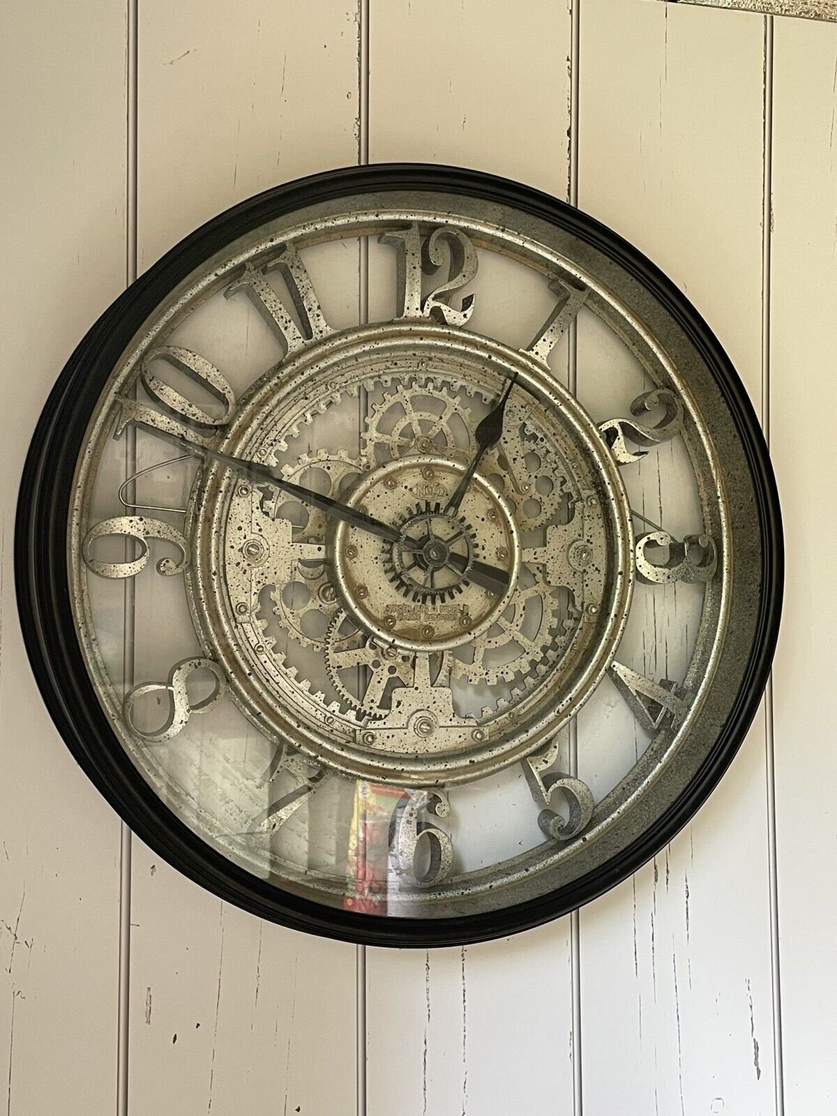 Sterling Company Large 20” Quartz Gear Wall Clock Works