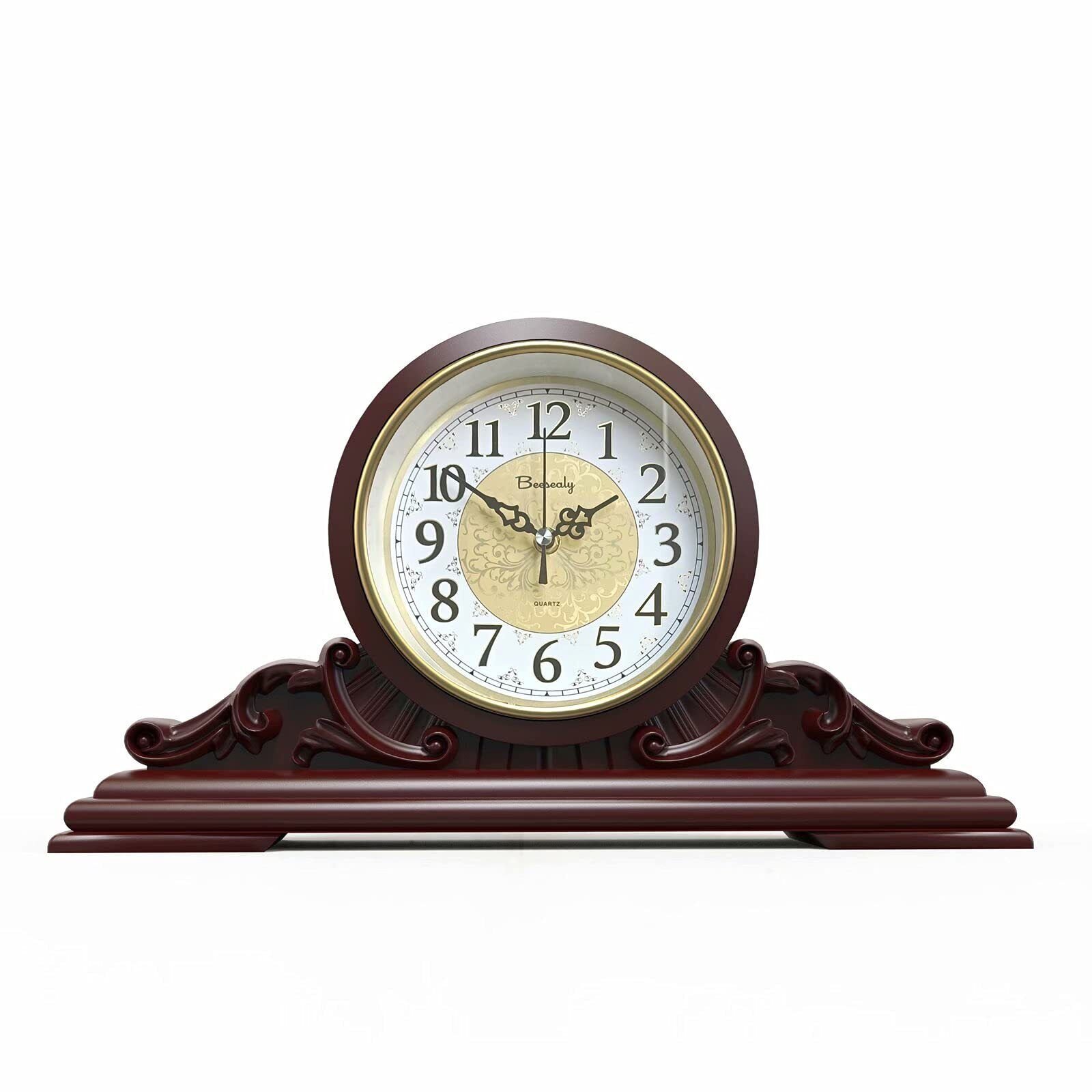 Table Clock Antique Desk Clock Modern Quartz Movementcontinuous Scanning ultraq