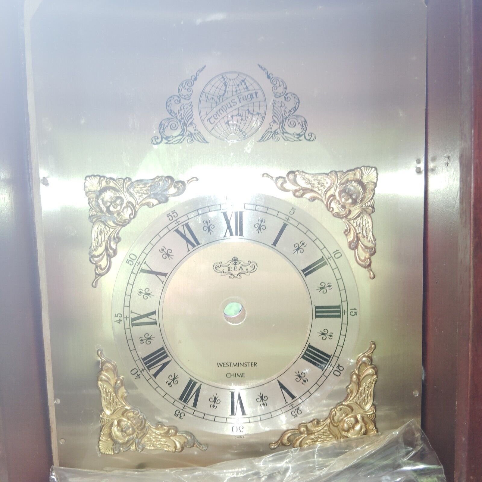 Tempus Fugit Grandfather CLOCK New Condition