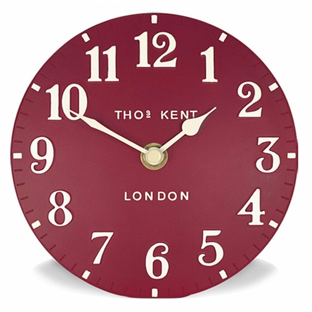 Thomas Kent 30 cm Mulberry Arabic Wall Clock | Red photo Thomas Kent 30 cm Mulberry Arabic Wall Clock | Red featured image