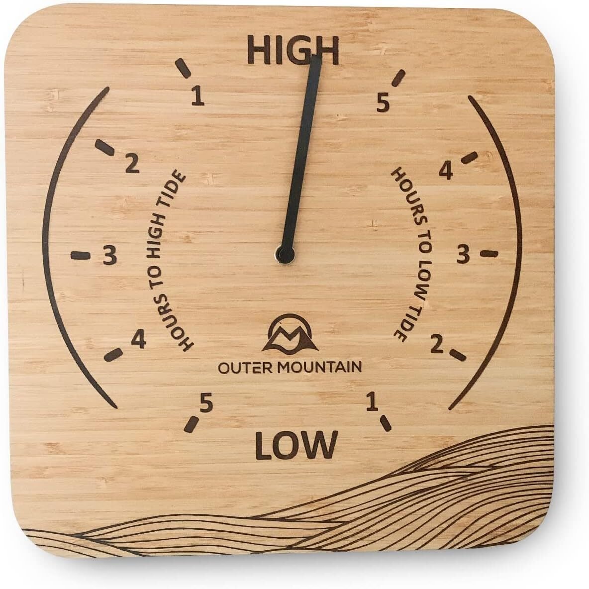 Tide Clock - Nautical Clock - Tidal Clock - Tide Clock High Tide Low Tide and