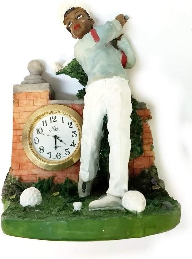 Time Zone Desk Clock - 3.5 Inches - GOLFER