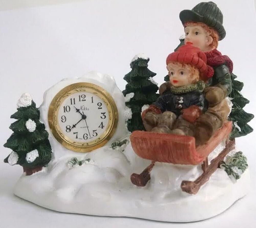 Time Zone Desk Clock - 3.5 Inches - KIDS ON SLED