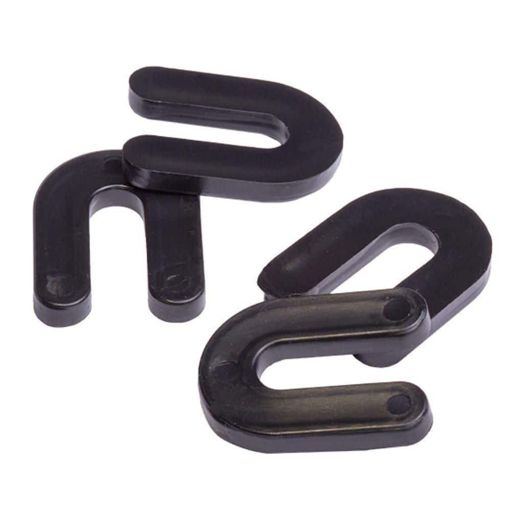Trade Black Horseshoe Shims - 1000/Box 1/4 in. /6mm