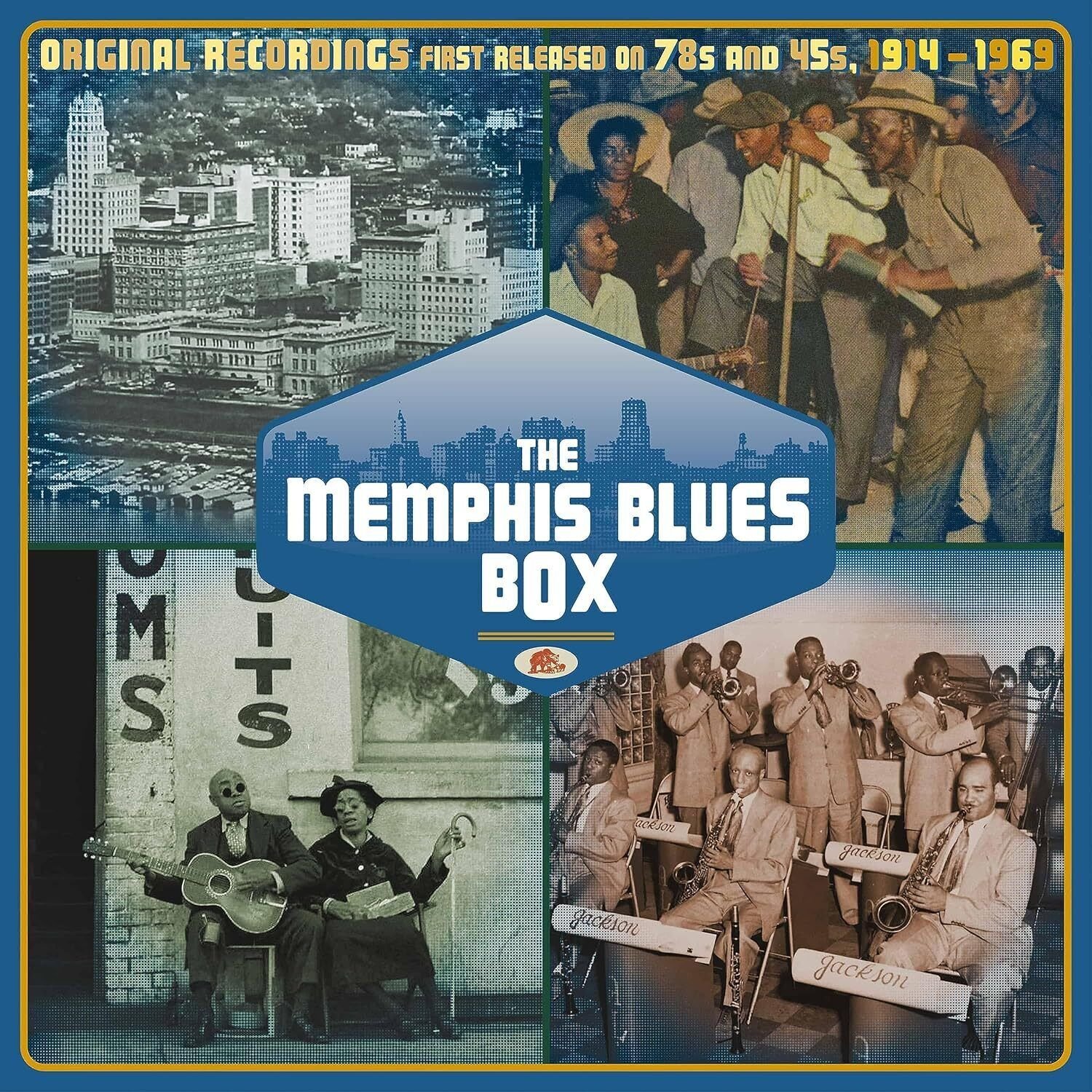 Various Artists The Memphis Blues Box: Original Recordings Firs (CD) (UK IMPORT)
