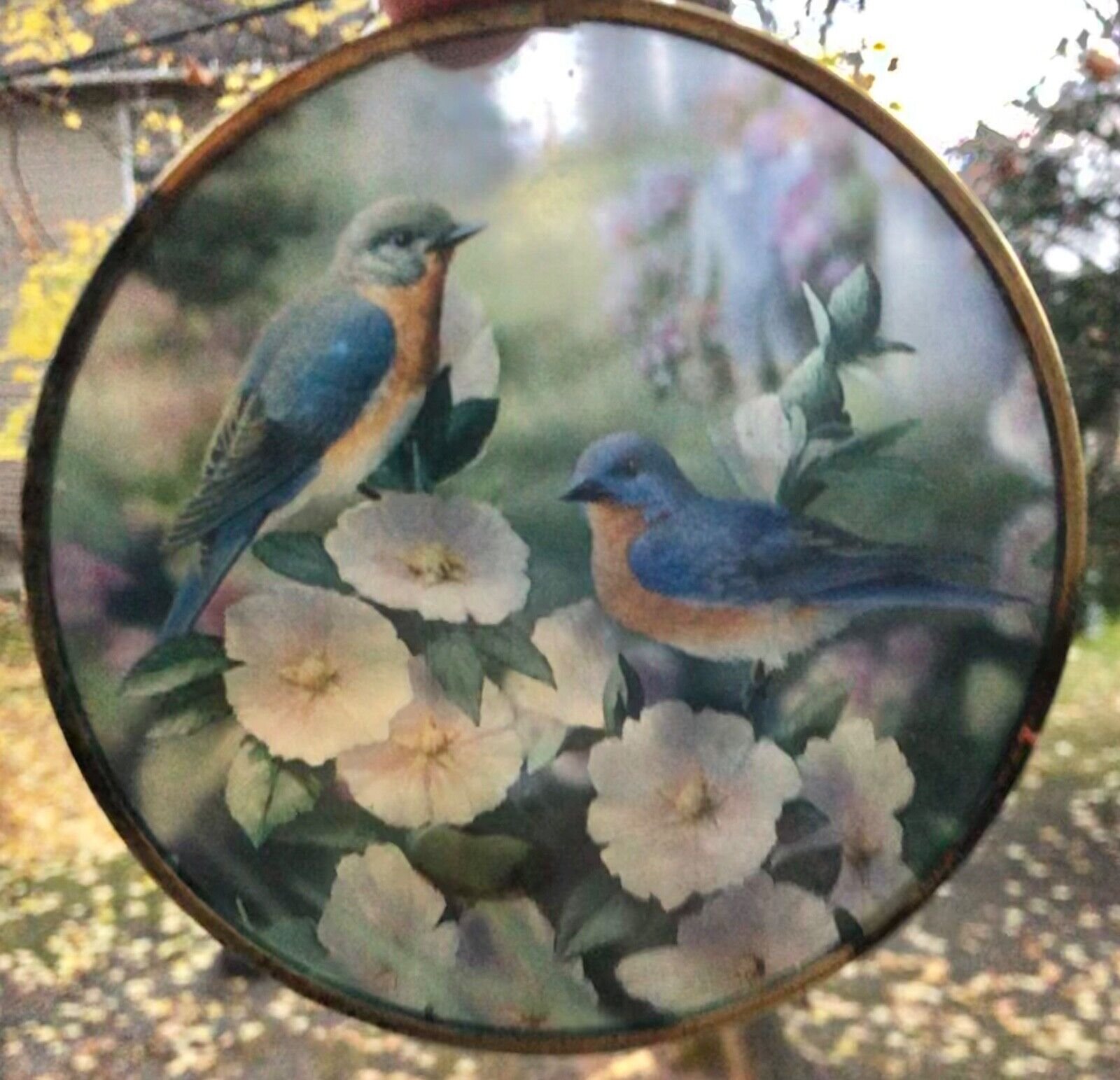 Vintage ArtCatchers Via Vermont Summer Hummingbird Suncatcher in Box