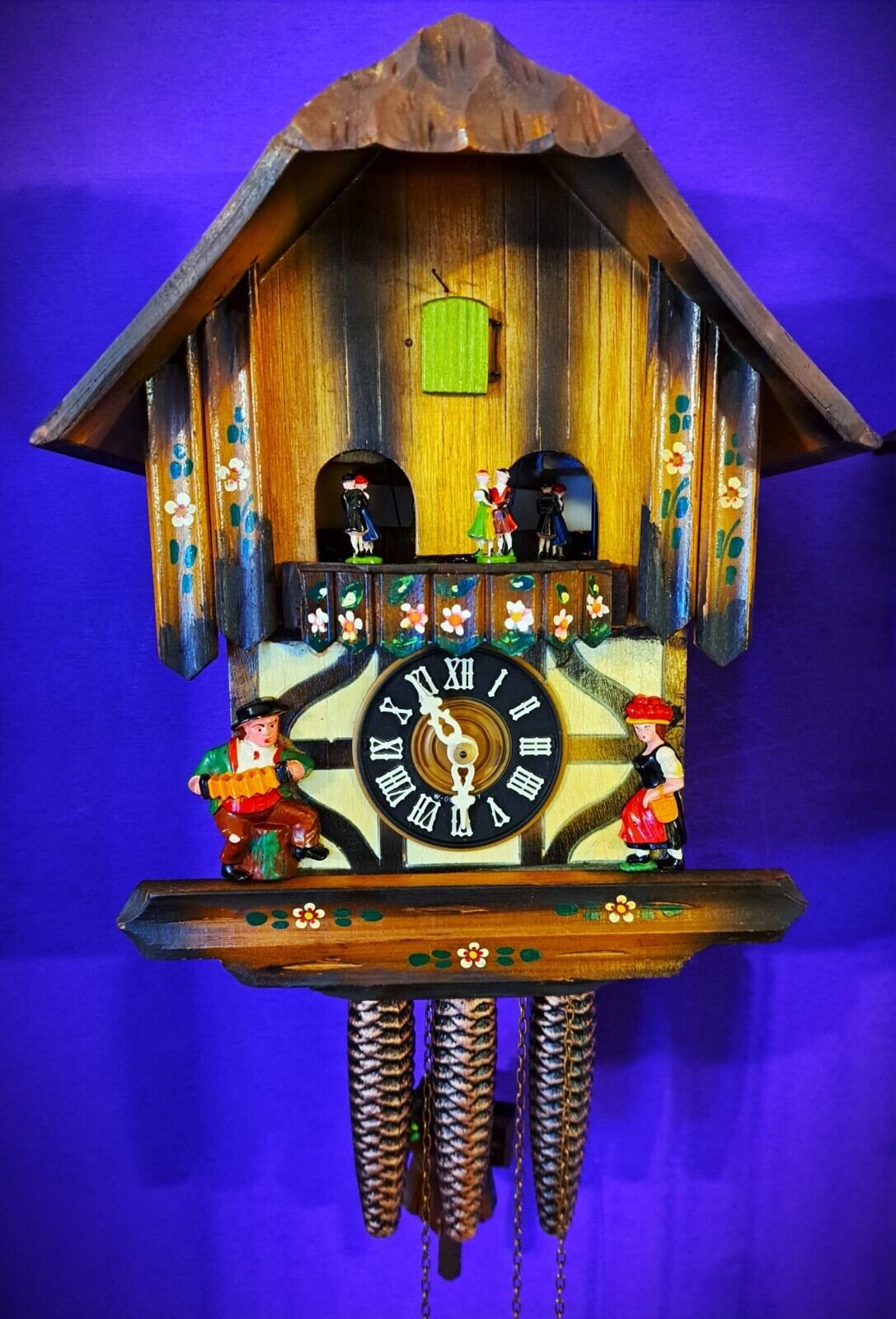Vintage Classic SCHMECKENBECHER Musical 1 Day Cuckoo Clock #169