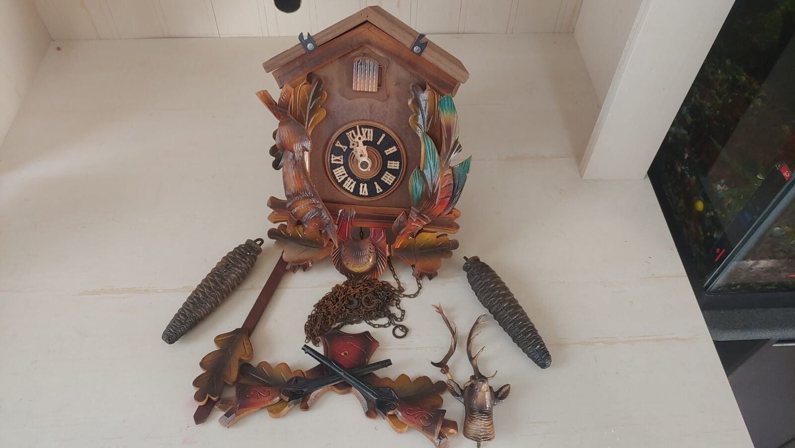 VTG German Black Forest Cuckoo Clock