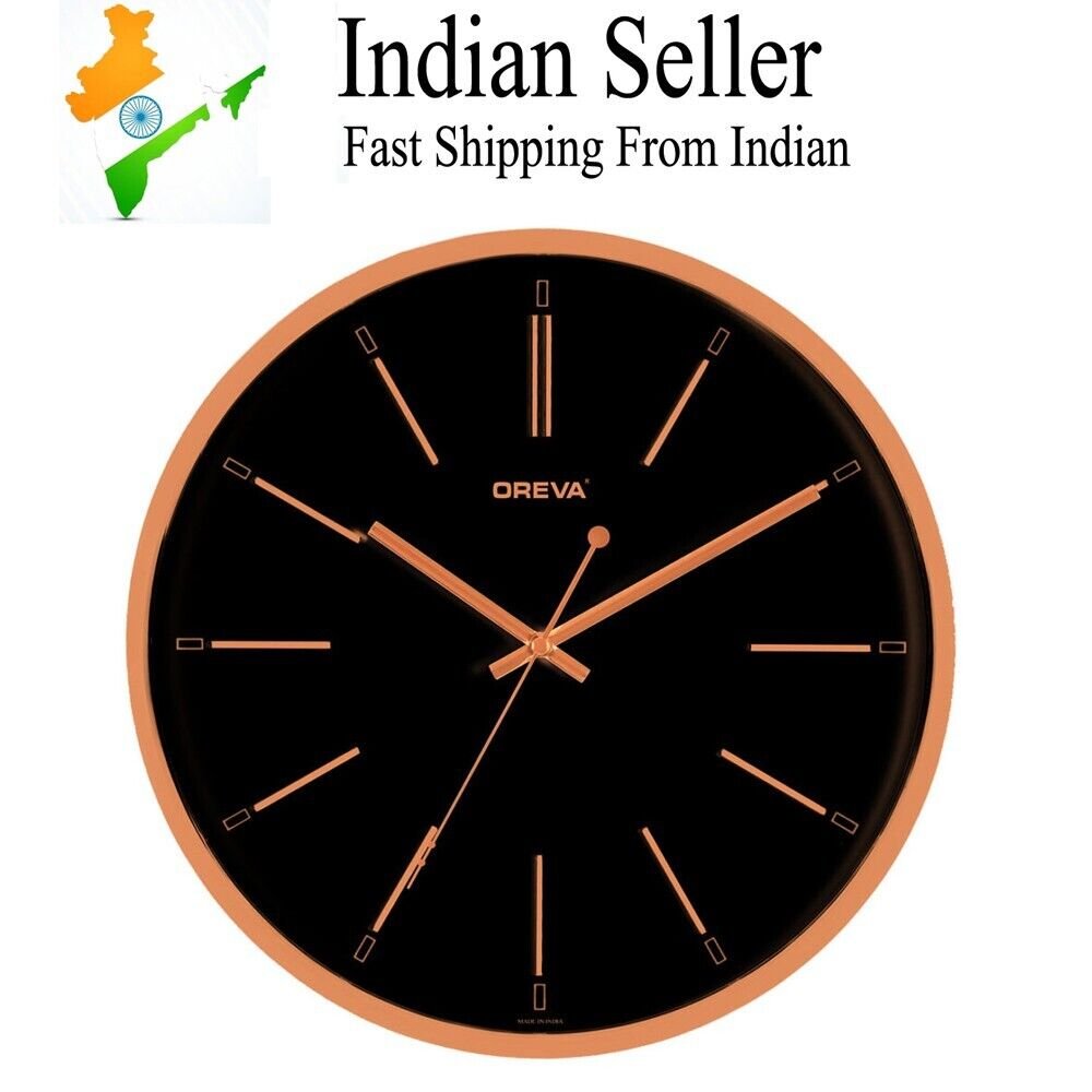 Wall Clock 12 Inch Wall Clocks Battery Operated Large Wall Clock with Stereoscop