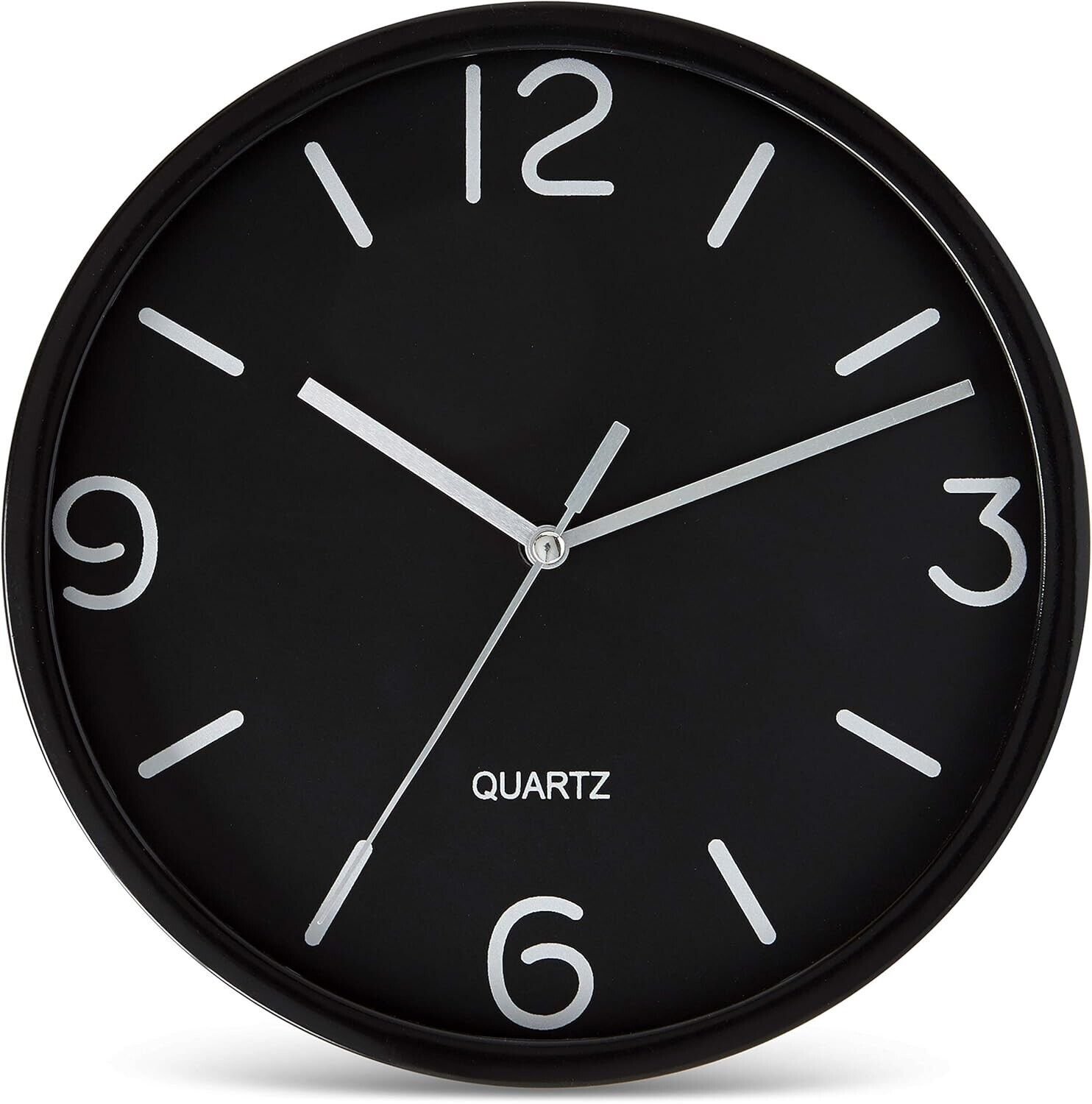 Wall Clock Modern Small Wall Clocks Battery Operated 8-16Inch Silent Non-Ticking