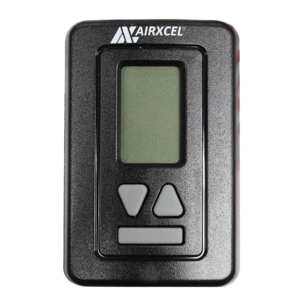 Wall Mount Digital Thermostat - 12VDC, Single Stage, Black