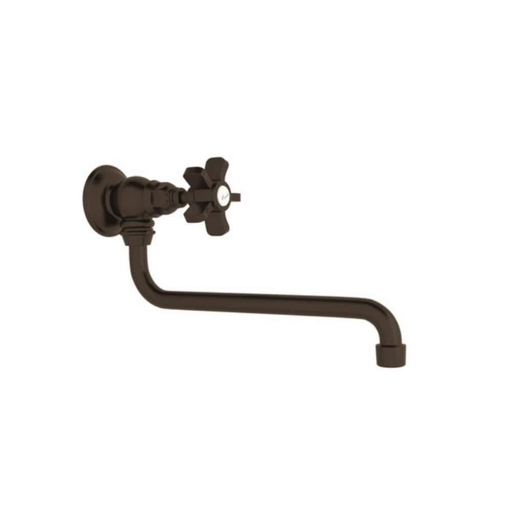 Wall Mount Pot Filler in Tuscan Brass