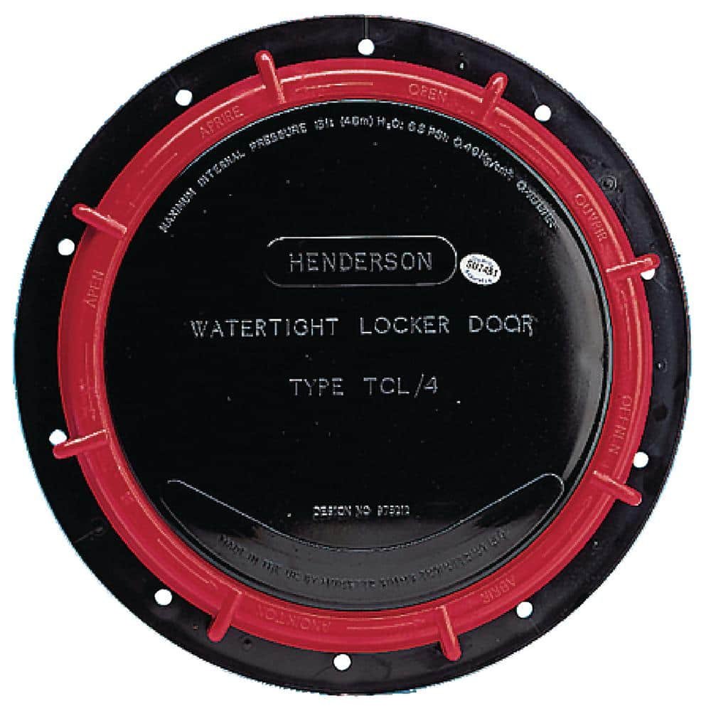 Watertight Locker Door, Black