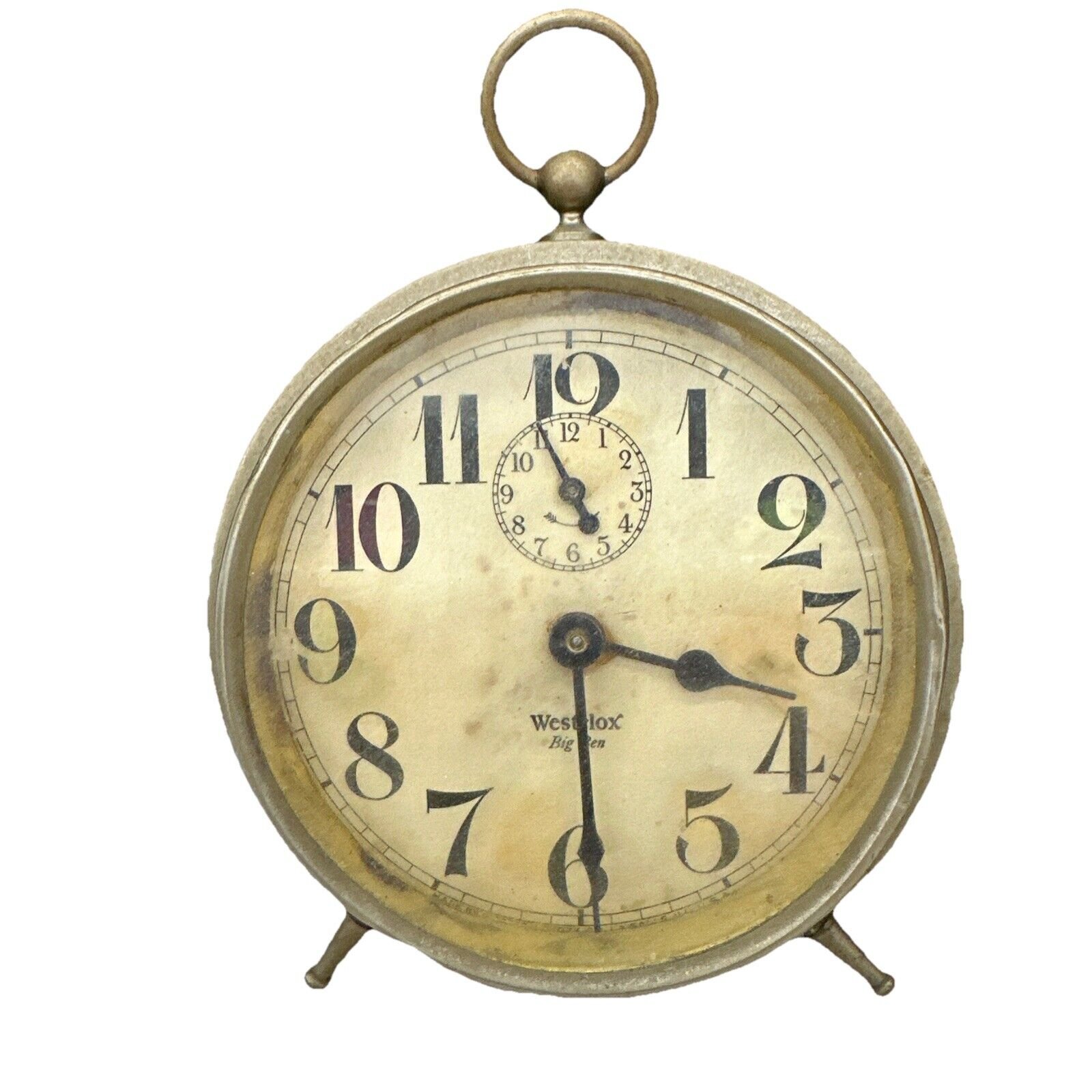 WESTCLOX BIG BEN REPEATER ALARM CLOCK WESTERN CLOCK CO LASALLE ILL