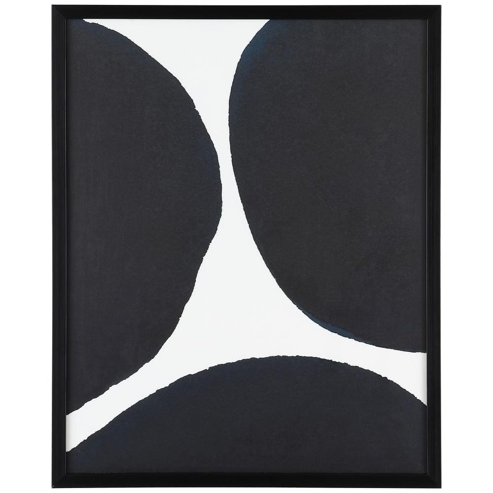 What Great Distance Framed Mixed Media Abstract Wall Art 4 in. x...