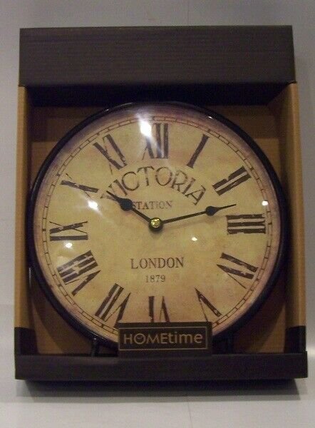 Widdop Hometime Victoria Station Wall or Standing Clock