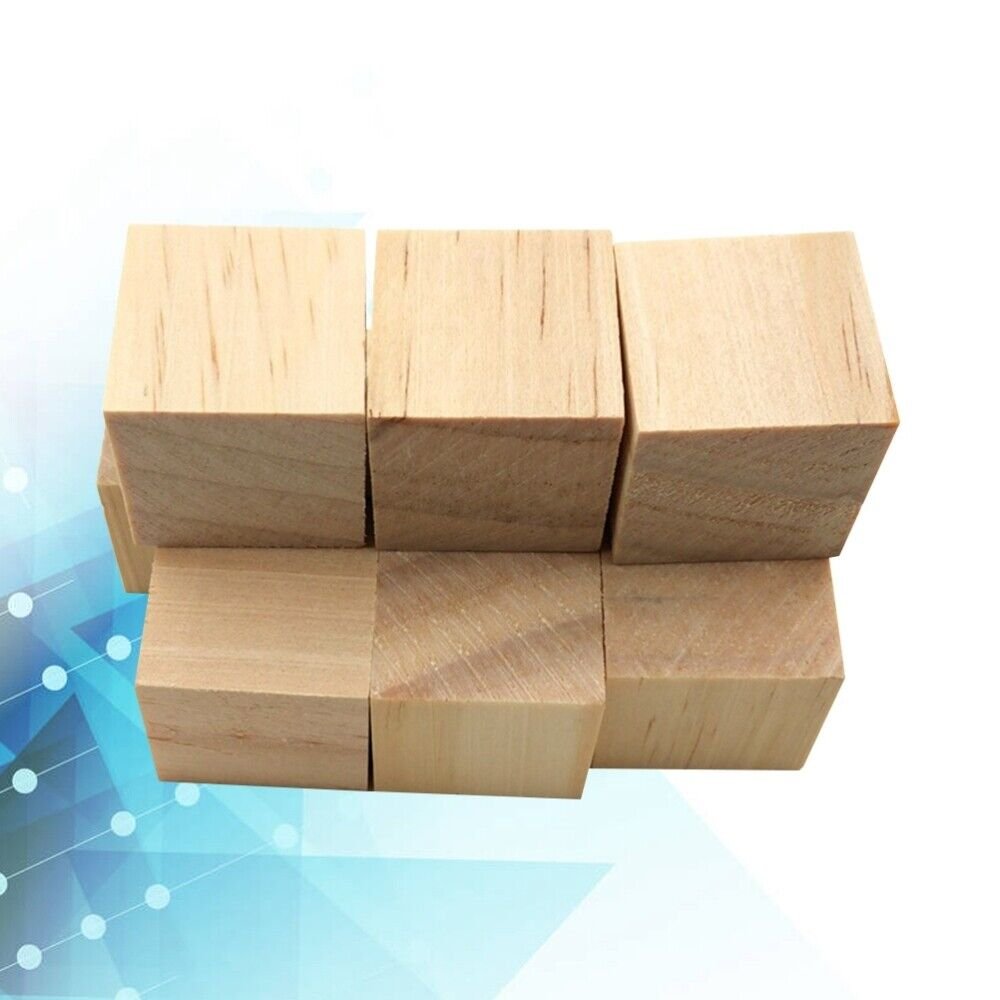 Wooden Blocks Jigsaw Puzzles Stackable Wood Blocks Craft Wood Pieces