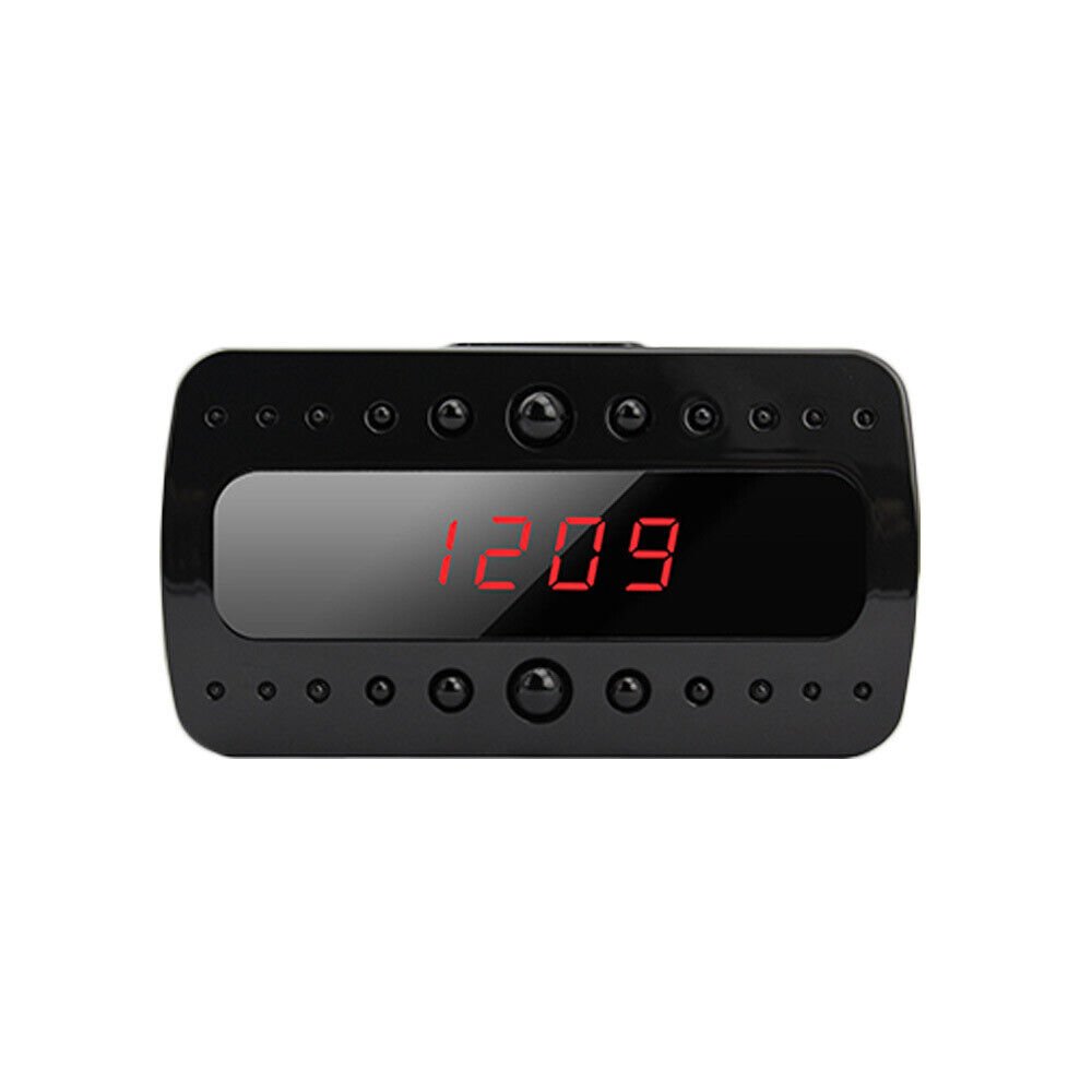 Zeus 1080p WiFi Mini Table Clock HD Battery Powered Camera Covert Cam - QP-T10