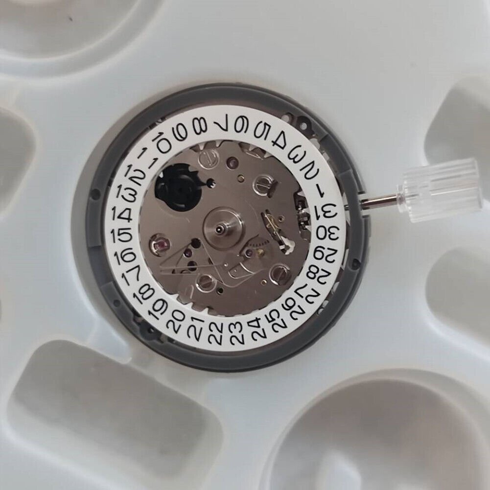 24 Jewels 29.2mm Automatic Mechanical Watch Movement Date At 9 for NH35 NH35A b