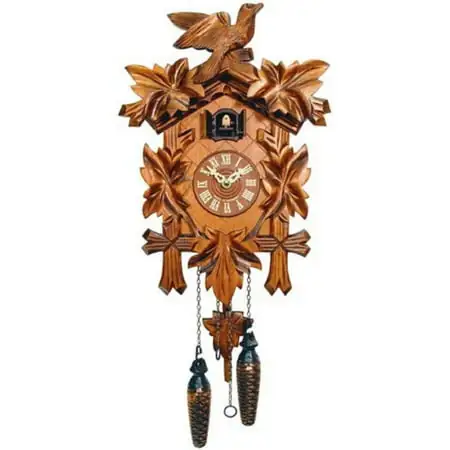 Alexander Taron 13 . 5 Engstler Battery Operated Full Size Cuckoo Wall Clock