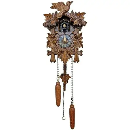 Alexander Taron 9 . 5 Engstler Full Size Battery Operated Cuckoo Wall Clock