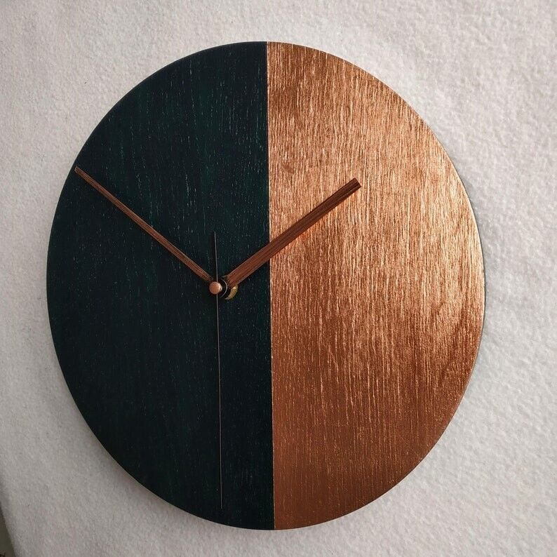 Art Clocks,Simple Wooden Wall Clocks,Wall Decor for Living Room,Bedroom,