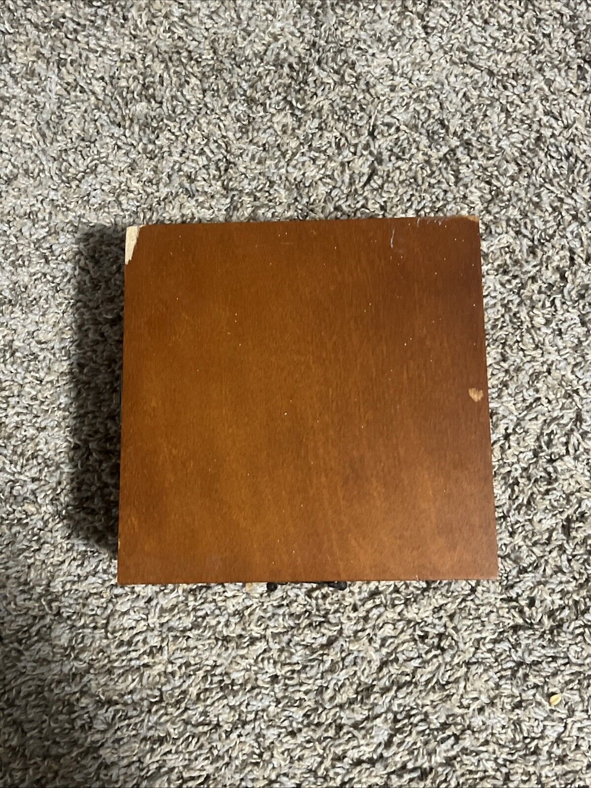 Bulova Tabletop Clock, Treasure Box Style Case, Metal Accents Edinbridge B7450