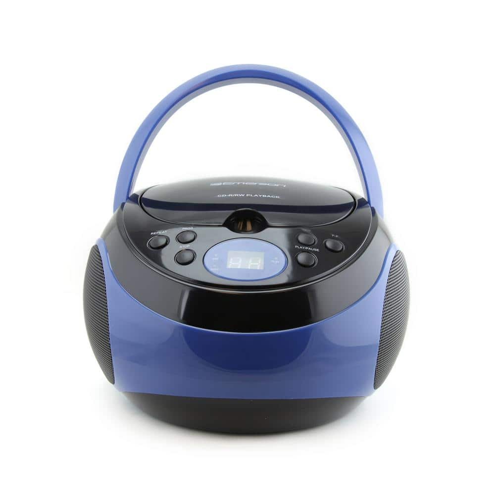 EPB-3000 Blue Portable CD Player with AM/FM Radio-Blue