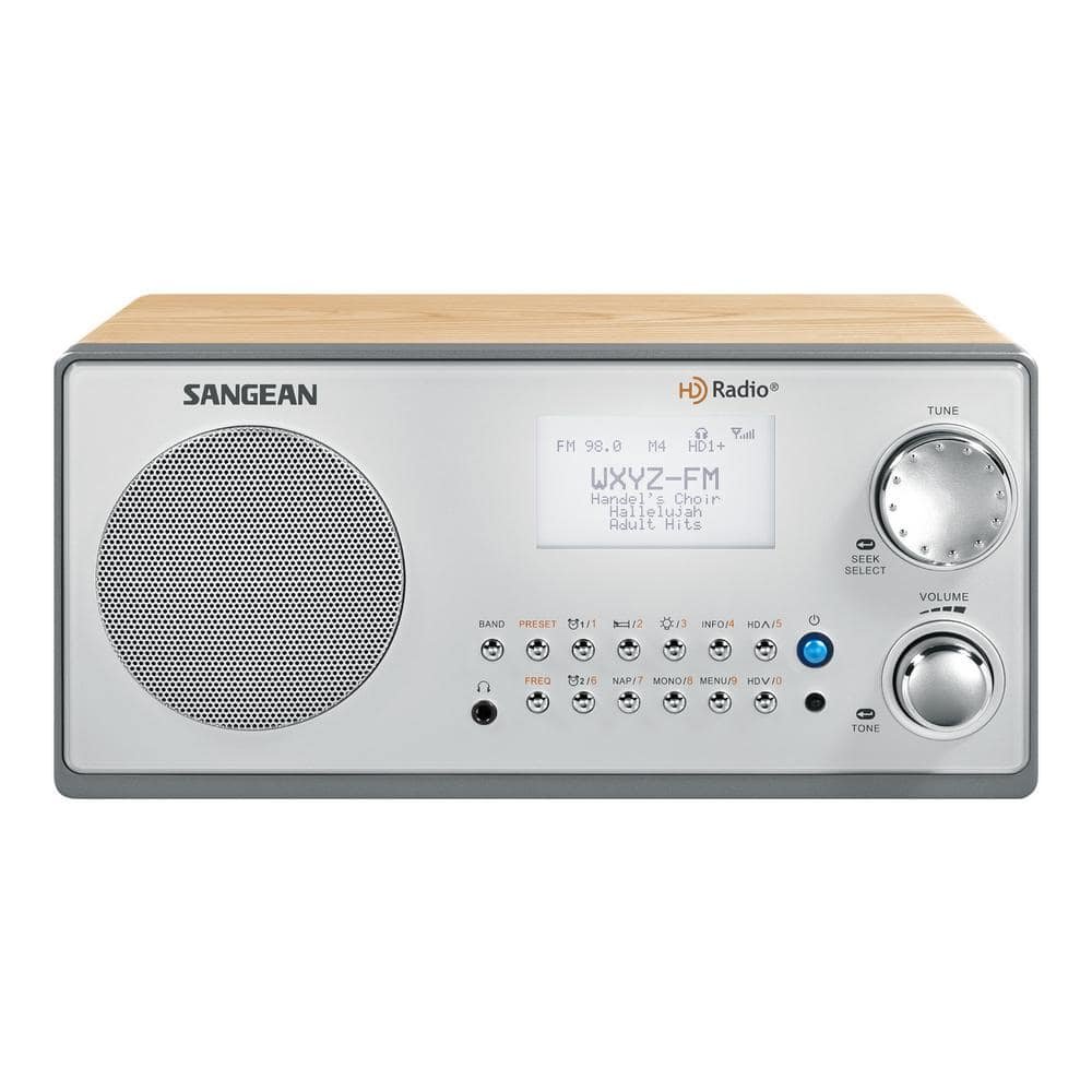 FM/AM HD Wooden Cabnet Stereo Radio