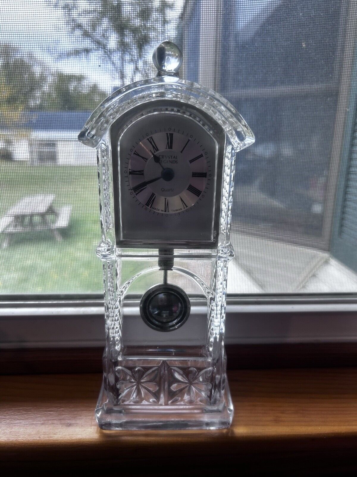 Godinger Crystal Legends Quartz Clock