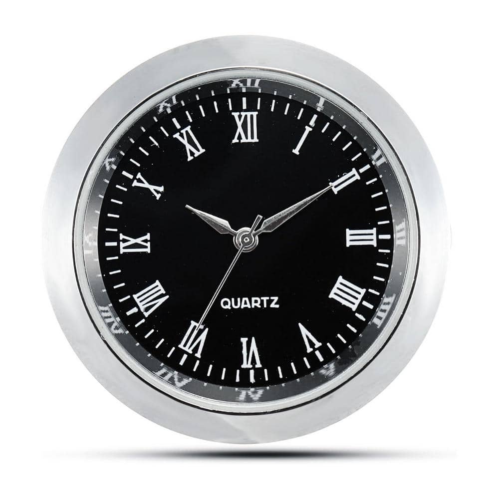 Mini Clock Insert Quartz Movement Round 1 7/16 in. (35mm) Miniature Clock...